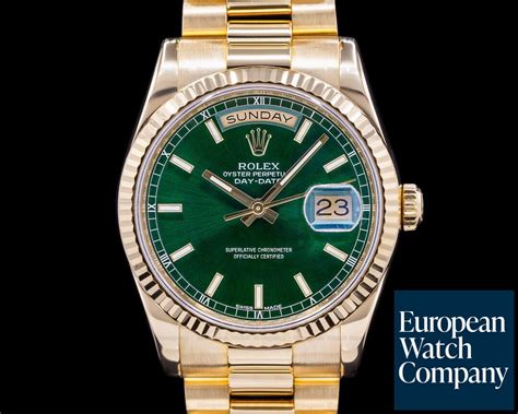 118238 rolex green|rolex day date 118238.